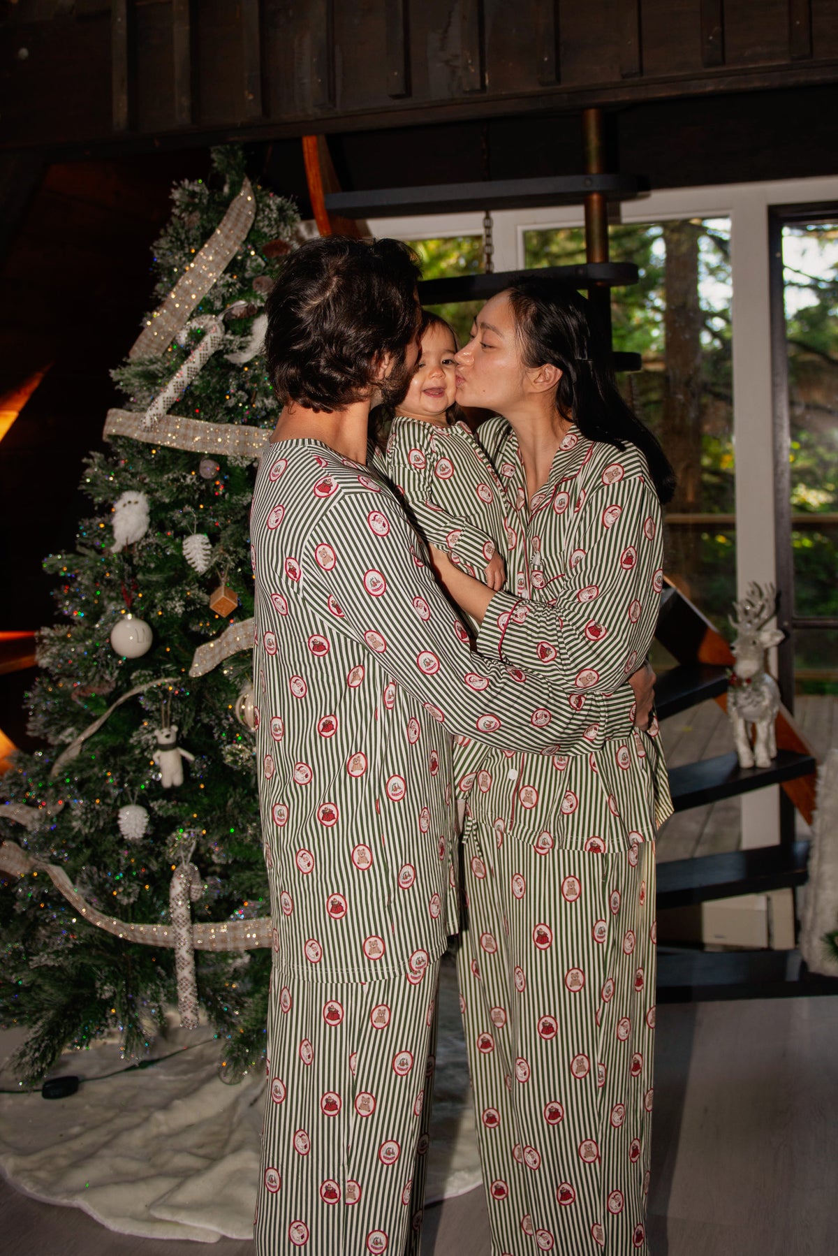 Men's Pajama Set in Merry Sunday