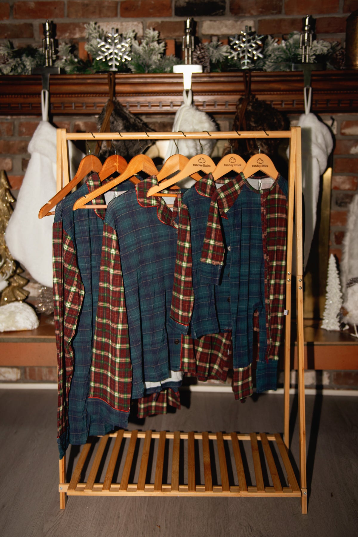 Slumber Lounge Set in Heritage Plaid