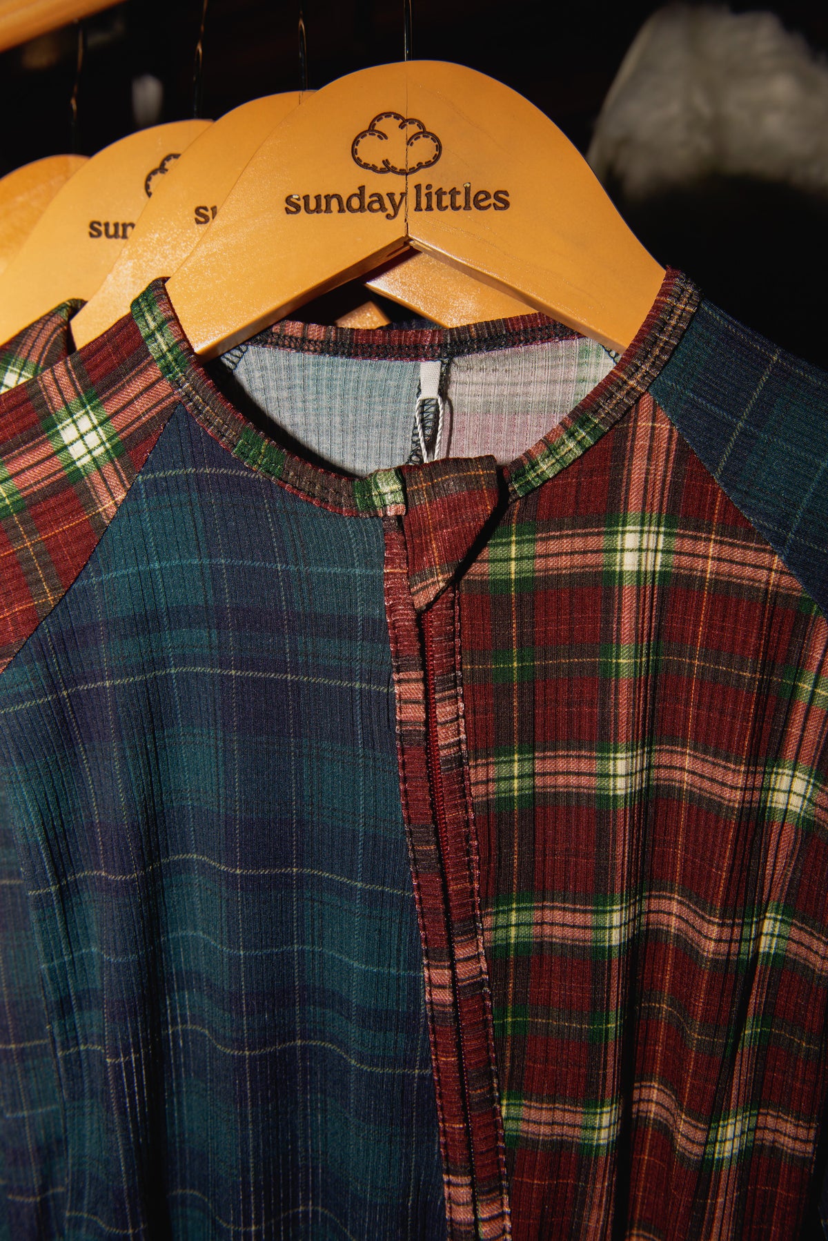 Little Zippers in Heritage Plaid