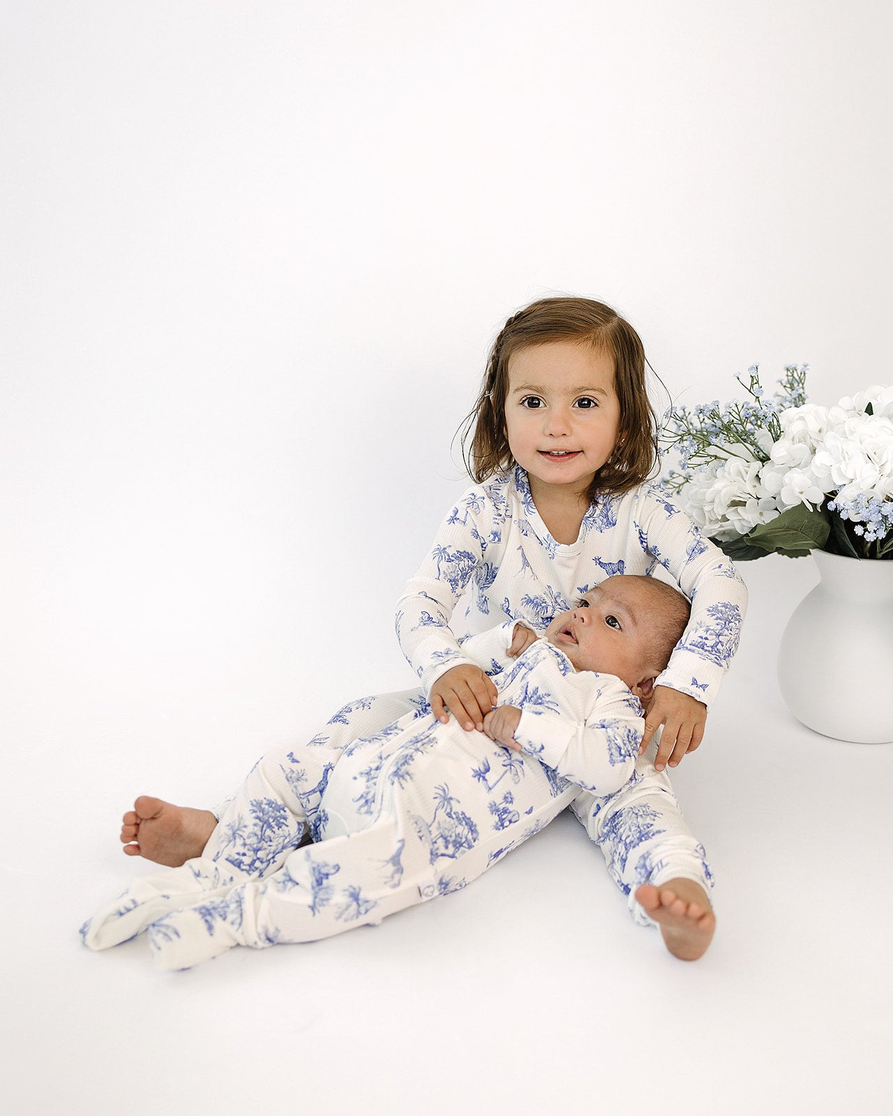 Slumber Pajama Set in Safari Toile